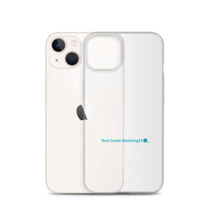 Clear Case for iPhone® with Real Estate Matching24 Logo