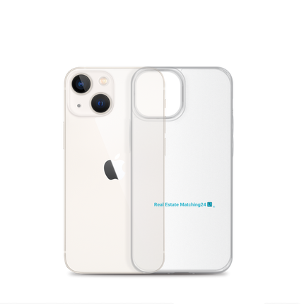 Clear Case for iPhone® with Real Estate Matching24 Logo