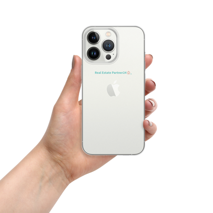 Clear Case for iPhone® with Real Estate Partner24 Logo
