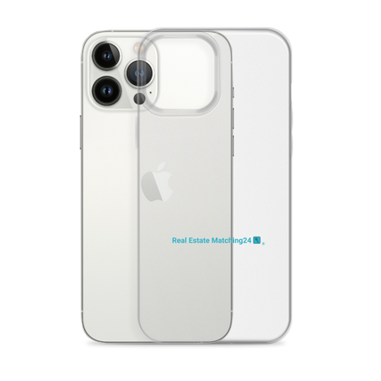 Clear Case for iPhone® with Real Estate Matching24 Logo