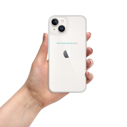 Clear Case for iPhone® with Real Estate Partner24 Logo