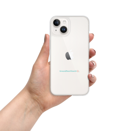 Clear Case for iPhone® Groundfloorview24 with House