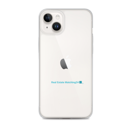 Clear Case for iPhone® with Real Estate Matching24 Logo