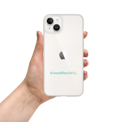 Clear Case for iPhone® with Groundfloor24 Logo