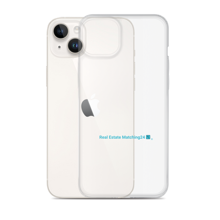Clear Case for iPhone® with Real Estate Matching24 Logo