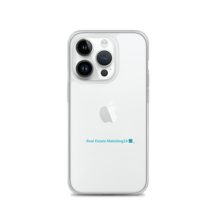 Clear Case for iPhone® with Real Estate Matching24 Logo