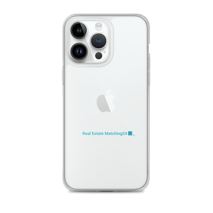Clear Case for iPhone® with Real Estate Matching24 Logo