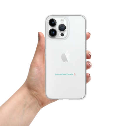 Clear Case for iPhone® Groundfloorview24 with House