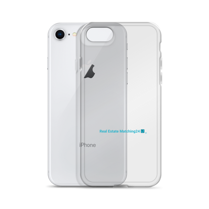 Clear Case for iPhone® with Real Estate Matching24 Logo