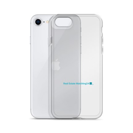 Clear Case for iPhone® with Real Estate Matching24 Logo