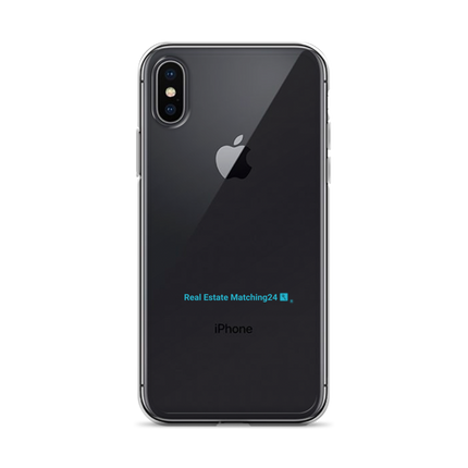 Clear Case for iPhone® with Real Estate Matching24 Logo