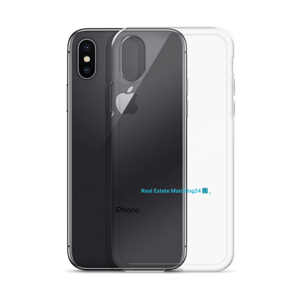 Clear Case for iPhone® with Real Estate Matching24 Logo