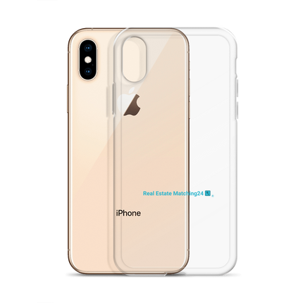 Clear Case for iPhone® with Real Estate Matching24 Logo