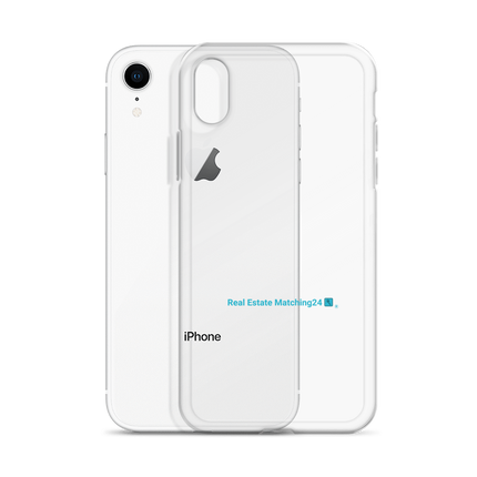 Clear Case for iPhone® with Real Estate Matching24 Logo
