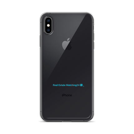 Clear Case for iPhone® with Real Estate Matching24 Logo