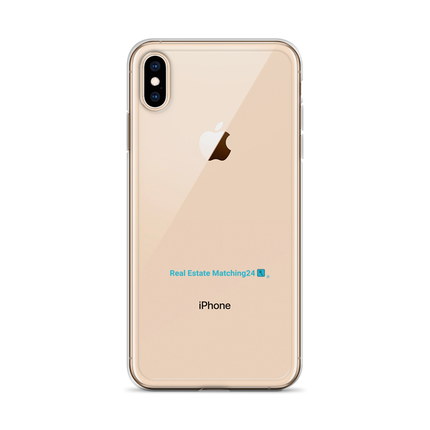 Clear Case for iPhone® with Real Estate Matching24 Logo