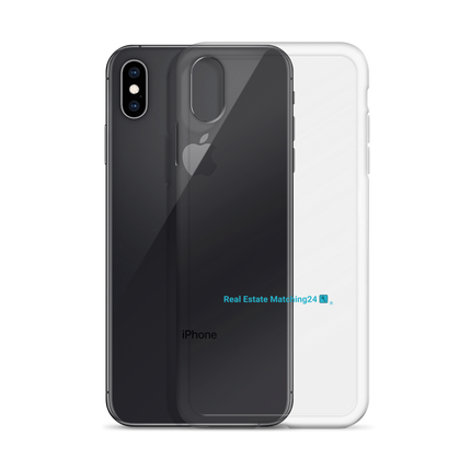 Clear Case for iPhone® with Real Estate Matching24 Logo