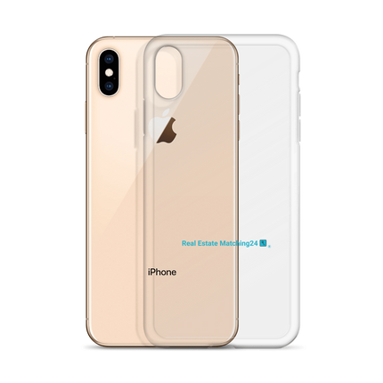 Clear Case for iPhone® with Real Estate Matching24 Logo