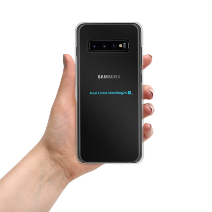 Clear Case for Samsung® with Real Estate Matching24 Logo