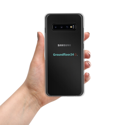 Clear Case for Samsung® with Groundfloor24 Logo