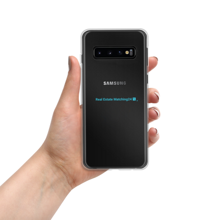 Clear Case for Samsung® with Real Estate Matching24 Logo
