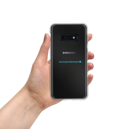 Clear Case for Samsung® with Real Estate Matching24 Logo