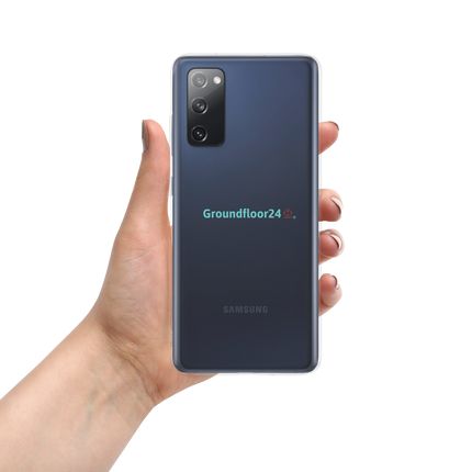 Clear Case for Samsung® with Groundfloor24 Logo