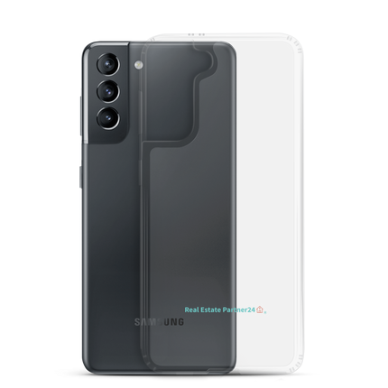 Clear Case for Samsung® with Real Estate Partner24 Logo