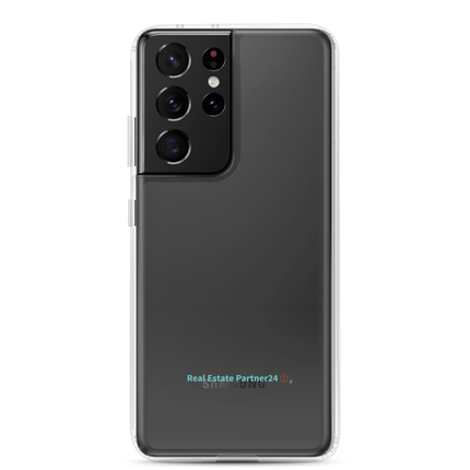 Clear Case for Samsung® with Real Estate Partner24 Logo
