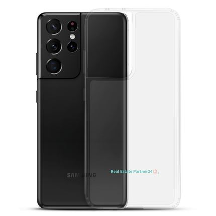 Clear Case for Samsung® with Real Estate Partner24 Logo