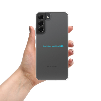 Clear Case for Samsung® with Real Estate Matching24 Logo