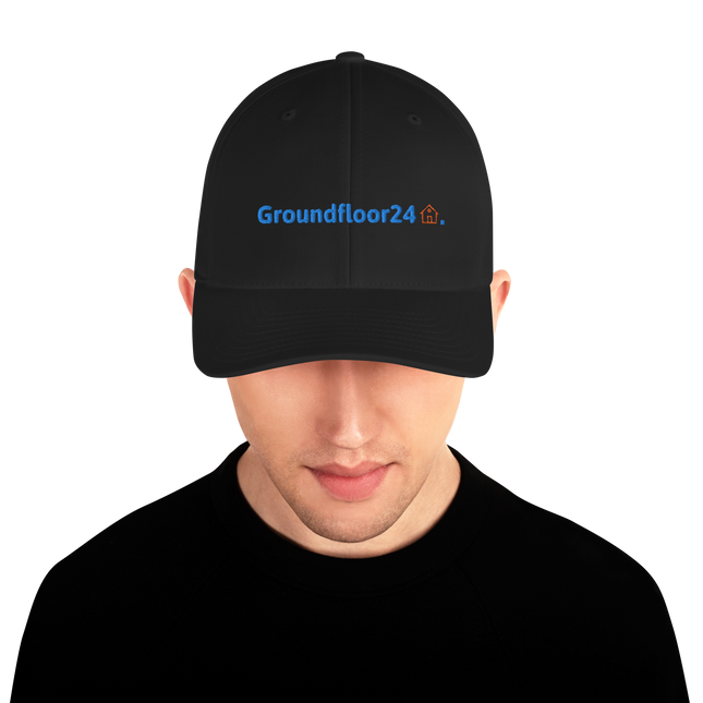 Germany Structured Cap Groundfloor24 with 3 Logos.