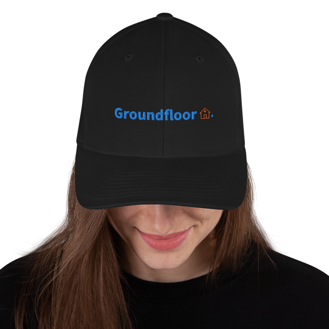 Italy Structured Cap Groundfloor with 3 Logos.