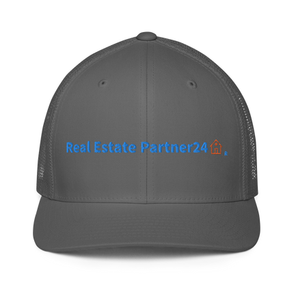 Closed-back trucker cap Real Estate Partner24 with Logo.