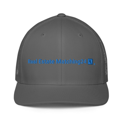 Closed-back trucker cap Real Estate Matching24 with Logo.