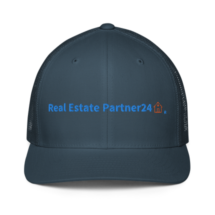 Closed-back trucker cap Real Estate Partner24 with Logo.