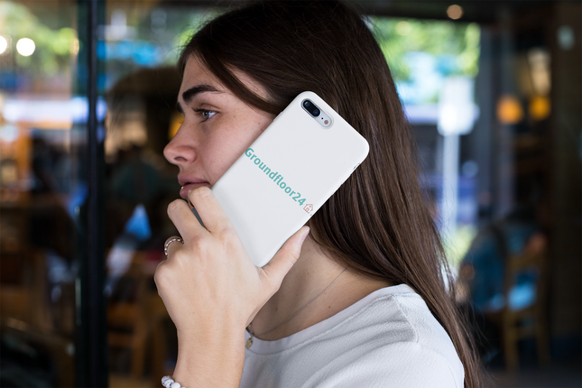 Tough Case for iPhone® with Groundfloor24 Logo