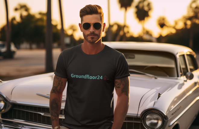 Short Sleeve T-shirt with Groundfloor24 Logo