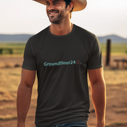 Men's t-shirt with Groundfloor24 Logo