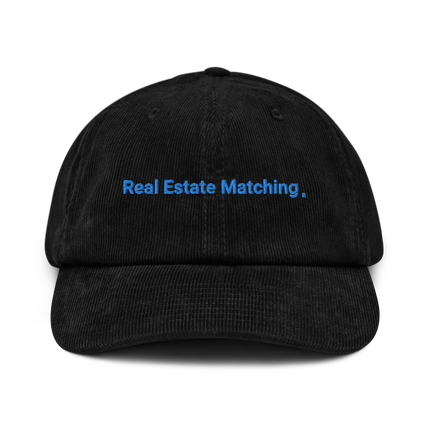 Belarus Corduroy Hat Real Estate Matching with 3 Logos