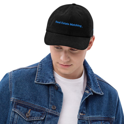 Bulgaria Corduroy Hat Real Estate Matching with 3 Logos