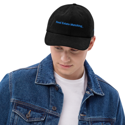 Slovenia Corduroy Hat Real Estate Matching with 3 Logos