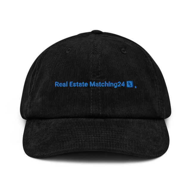 Ireland Corduroy Hat Real Estate Matching24 with 3 Logos.