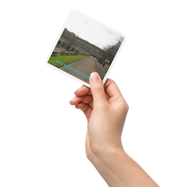 Majestic Palace Cork-back coaster with realestatematching24 without key Logo