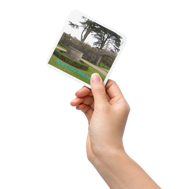 Nature's Wonders Cork-back coaster with realestatematching without key Logo