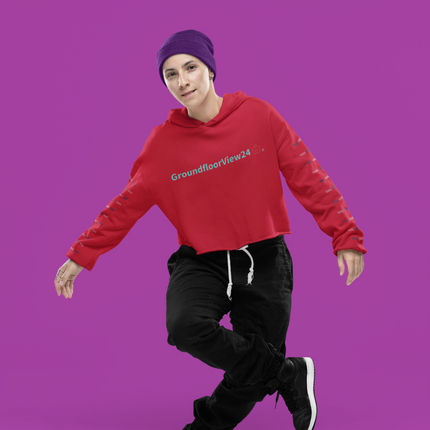Crop Hoodie Groundfloorview24 with House