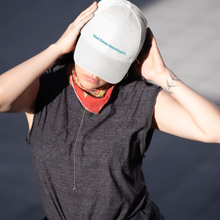 Albania Organic dad hat Real Estate Matching24 with 3 Logos.