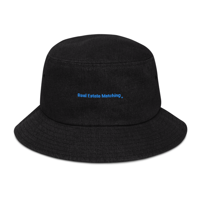 Denim bucket hat