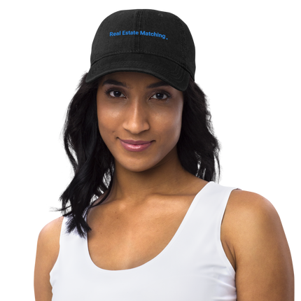 Greece Denim Hat Real Estate Matching with 3 Logos