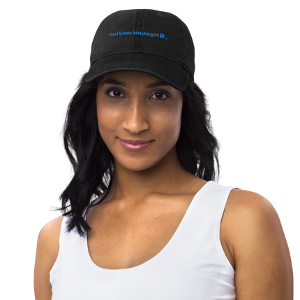 France Denim Hat Real Estate Matching24 with 3 Logos